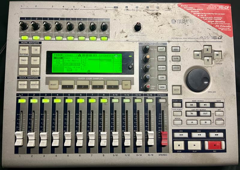 Yamaha AW16G Professional Audio Workstation 16-Track Digital