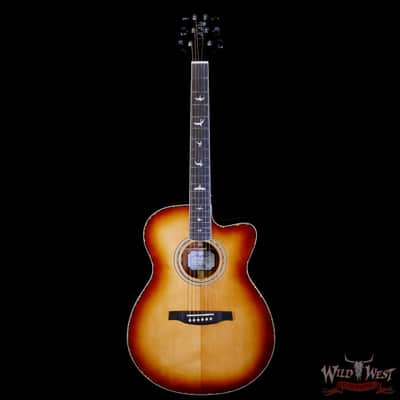 Paul Reed Smith PRS SE A40E Ebony Fretboard Ovangkol Side & Back Electric Acoustic Tobacco Burst image 3