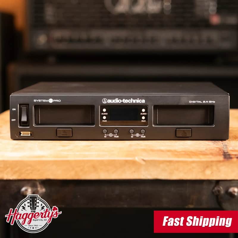 Audio-Technica ATW-RC13 System 10 PRO Rackmount Chassis Digital 2.4 GHz - Used image 1