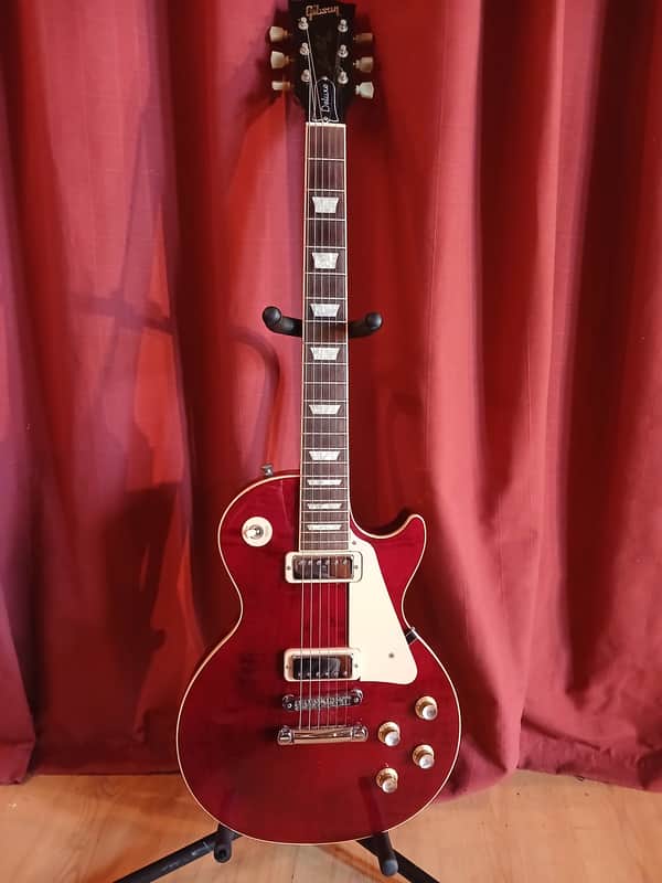 Gibson Les Paul Deluxe – 2004 – Wine Red – USA Made – With Hard Case – UK