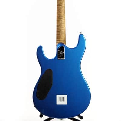 Ernie Ball Music Man Steve Morse SM-Y2D - Diablo Blue - Quilt - H00559 image 16
