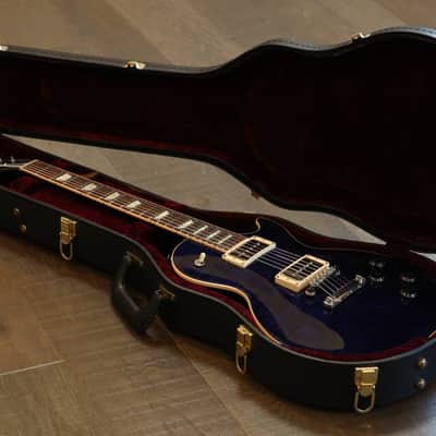 2012 Gibson Custom Shop Les Paul Standard F Cobalt Blue Flametop + COA OHSC image 21