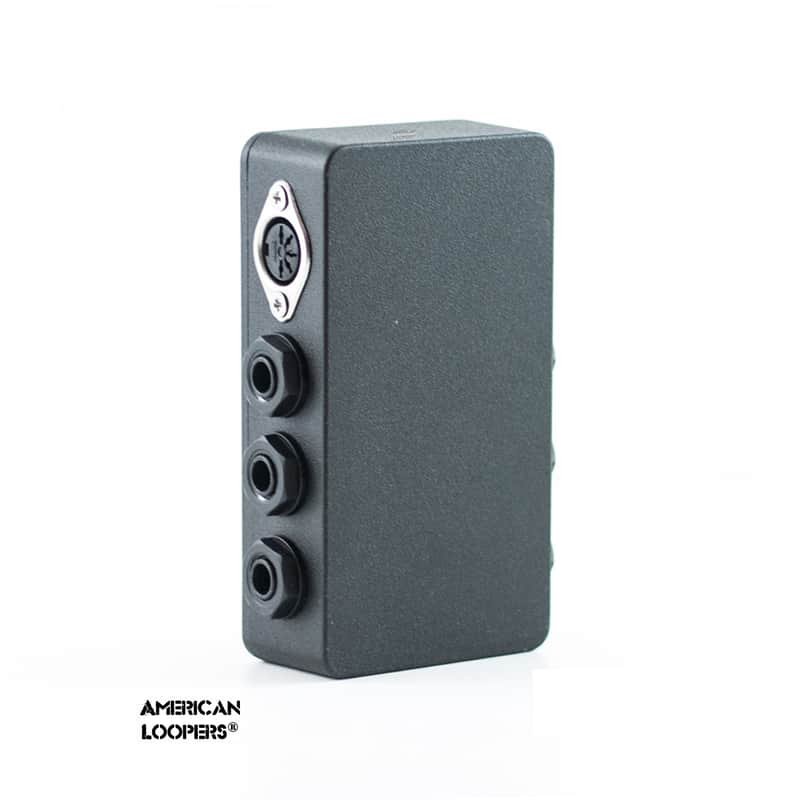 AMERICAN LOOPERS 3 Way Guitar Junction  Box Pedalboard Box Patch Bay MIDI Through ISOLATED JACKS image 1