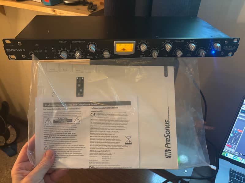 PreSonus RC500 channel strip FET compressor EQ Transformer imagen 1
