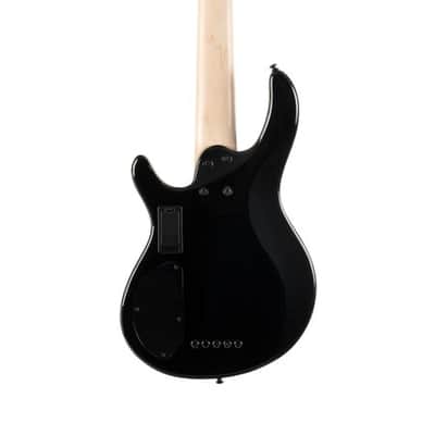 Cort C5DELUXEBK Artisan Series C5 Deluxe Bass Guitar (5 String). Black DIRECT SHIP image 2