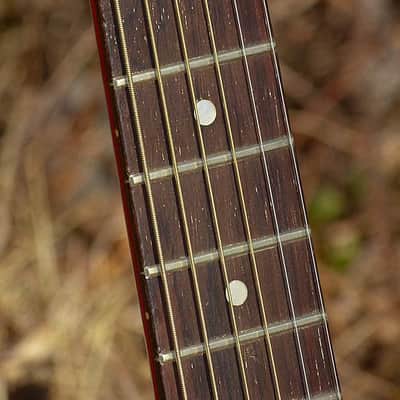 1965-66 Harptone-made Supreme A-6N dreadnought guitar image 4