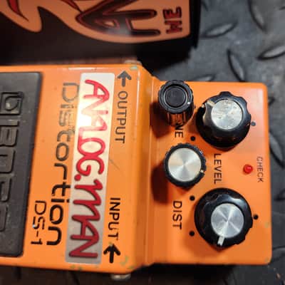 Boss DS-1 Distortion Modded Analogman Pro/Midrange Knob Mod Taiwan Mids image 3