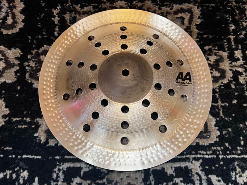 Sabian 12" AA Mini Holy China Cymbal - Natural image 1