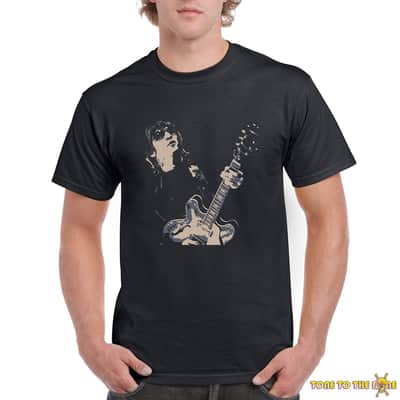 Lennon and Epiphone T-Shirt Black - X-Large image 3