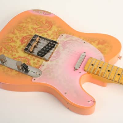Nash T-68 PSLY Pink Paisley Lollar Pickups GRT-550 image 5