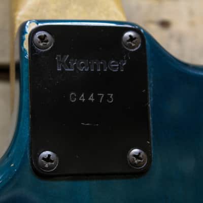Kramer Pacer Imperial Vintage 1984 (Candy Blue) w/ OHSC image 6