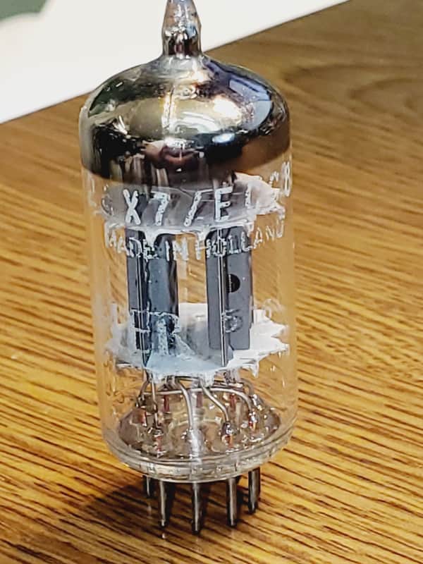 12AX7/ECC83 Amperex "Fisher" MaxiPreamp2/TV-7 tested (1) tube lot image 1