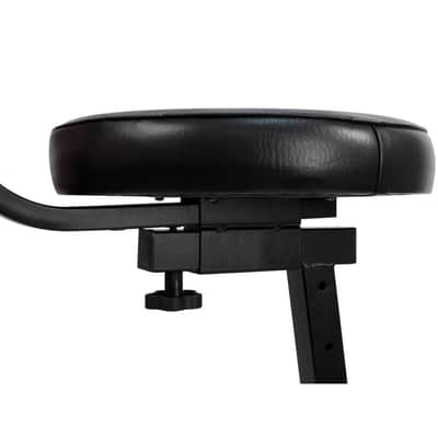 ProX Black Aluminum 5-Panel DJ Scrim Facade Frontboard w/ Travel Case + Chair image 16