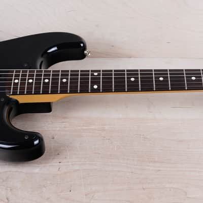 Fender Boxer Series ST-456 Stratocaster MIJ 1984 Black Japan Vintage w/ Bag image 2