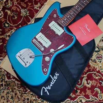 *NEW IN BOX* 2023 Fender Japan FSR Hybrid II Jazzmaster Satin Ocean Turquoise Metallic with Matching Headstock, MIJ JD23 image 2