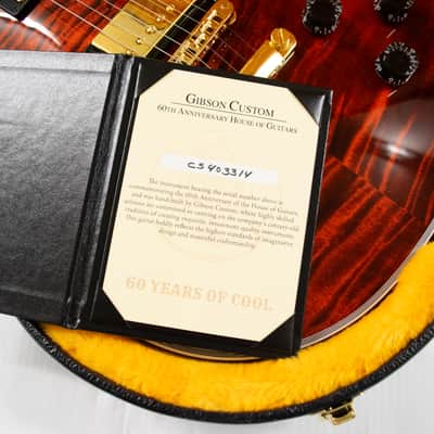 Gibson Les Paul House of Guitars 60th Anniversary Custom Shop - Figured Siberian image 15