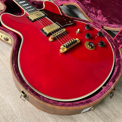 1981 Gibson B.B. King Lucille Signature Electric Guitar Cherry Red w/ Case #2640 image 23