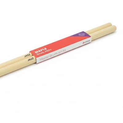 Chord Maple JAZZ Drumstick WOOD TIP 3 PAIR Bundle image 3