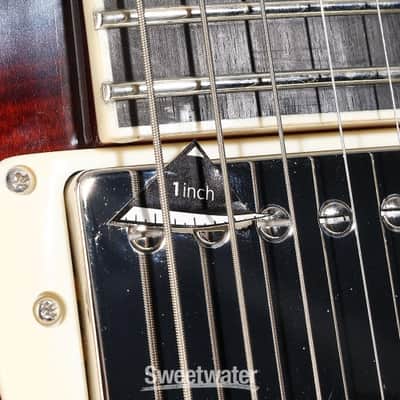 PRS SE Hollowbody II Piezo Electric Guitar - Orange Tiger Smokeburst (SEHB2POTSd2) image 2