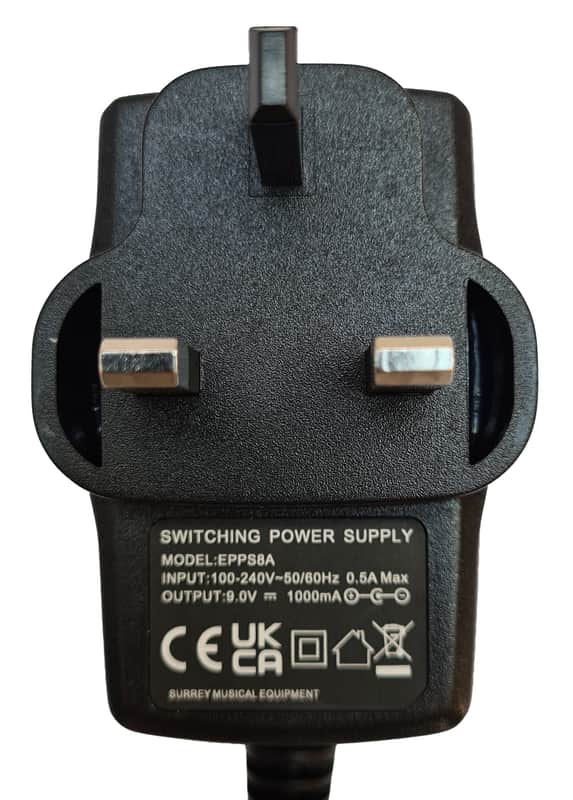 9V Guitar Effect Pedal Power Supply & 6 Way Daisy Chain Ibanez Pedal Power Supplys 3 4 5 image 1