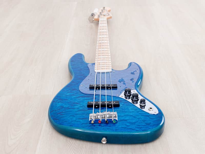 2021 Fender Traditional II '70s Jazz Bass FSR Caribbean Blue w