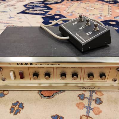 ELKA REVERB III with Dizzy Tone, Tremolo and Reverb, Spacemen 3 in a Box! image 2