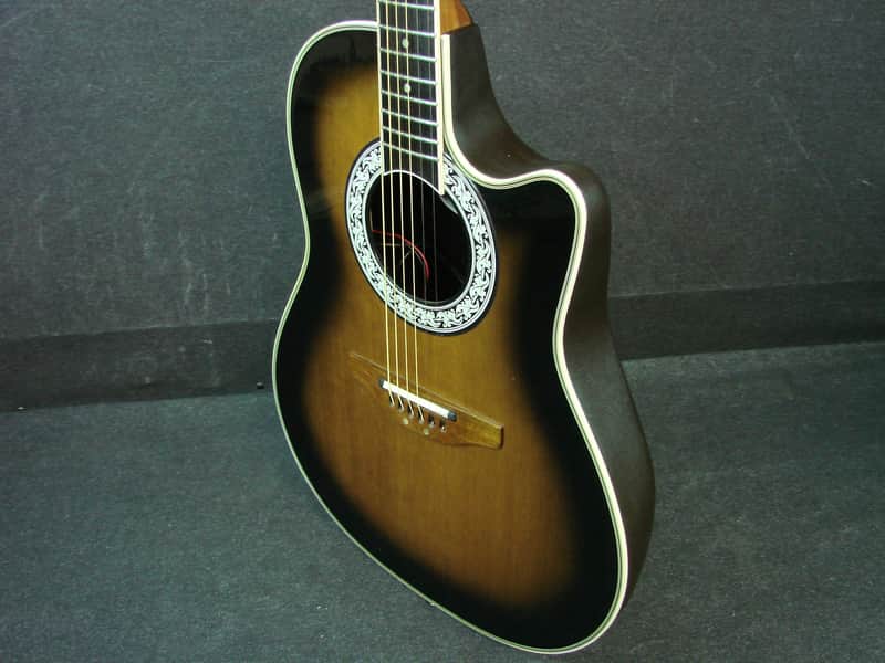 Ultra Series by Ovation Model 1528 Acoustic/Electric Shallow Back