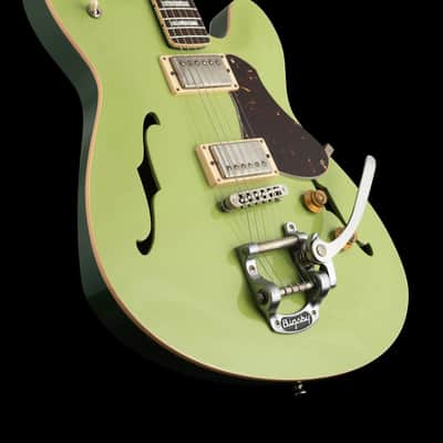 Fano GF6 Alt de Facto Set Neck - Gretsch 2-Tone Green image 8