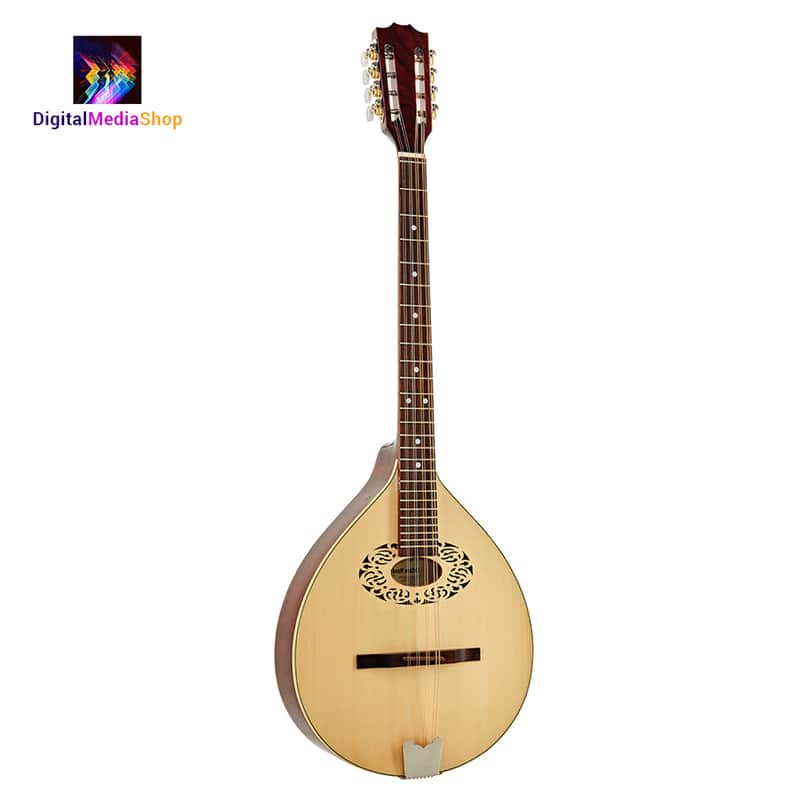 Left-Handed Hora M1087-EQ Octave Mandolin – Solid Wood – Made in Romania image 1