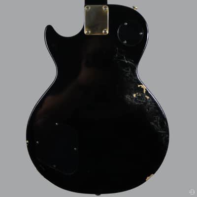 Condor Les Paul – Made in Japan (1970s) – Black – Gotoh Tuners – Vintage MIJ image 2