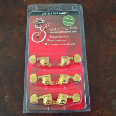 Grover 505G Rotomatic Roto-Grip Locking Tuners (3x3)