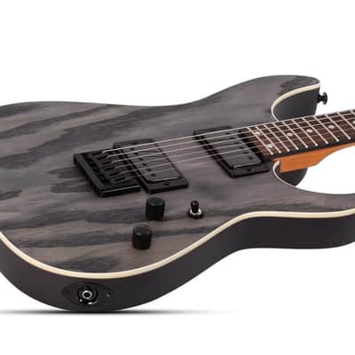 Schecter C-1 Standard Electric Guitar. Charcoal Satin image 16