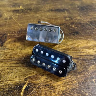 Gibson Custom Shop CustomBucker PAF- Set of 2 (2020s - Nickel & Black) image 1