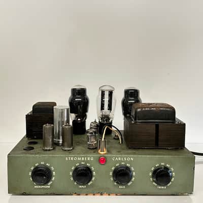 Stromberg Carlson AU-58 Tube Amp Mic Pre Vintage Rare Analog image 13