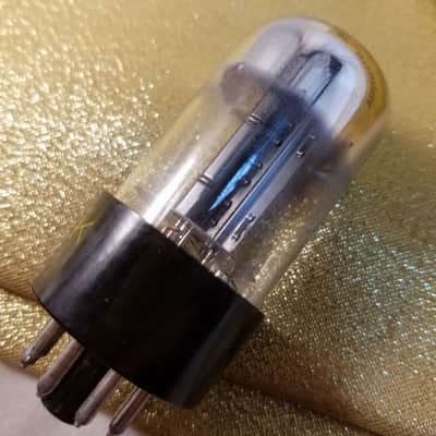 Sylvania 6SN7GTA tNOS AT1000 TESTED Vacuum Tube T8 Chrome top angled T plate 6SN7GTB dual triode 1954-1959 image 9