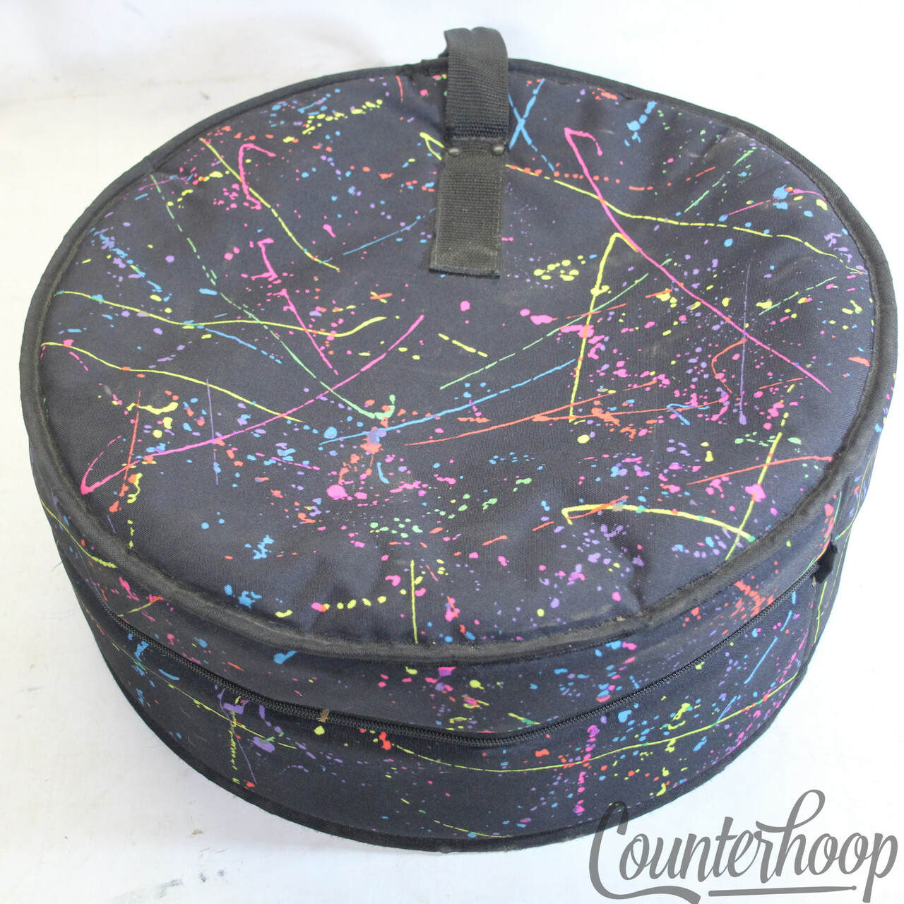 Capri Snare Drum Case 5" x 14" Padded Soft Shell Black Color Design Drum Bag — main photograph
