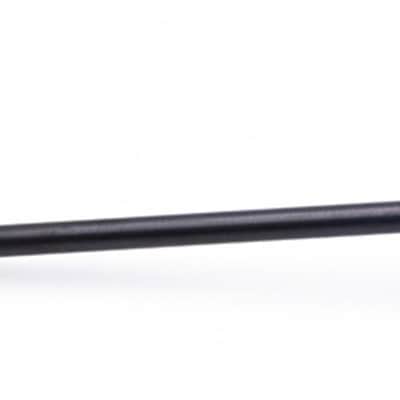 Danmar - 208A - Bass Drum Beater - J.R. Robinson - Red Hard Wood, Square Beater, Black Shaft (Longer Shaft) image 1