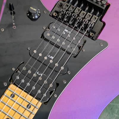 Ibanez RG550-PN 1991 Purple Neon Fujigen Japan MIJ image 17