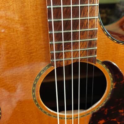 Griffin Handmade Acoustic Guitar – Spruce Top, Mahogany Back & Sides, Cutaway, Gotoh Tuners, OHSC image 5