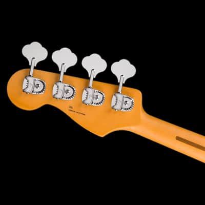Fender American Ultra II Jazz Bass Maple Fingerboard Sinister Red With Case - Serial # US24011161 - Demo image 8