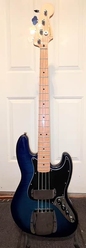 Fender 75th Anniversary Jazz Bass 2021 Drk Blue image 1