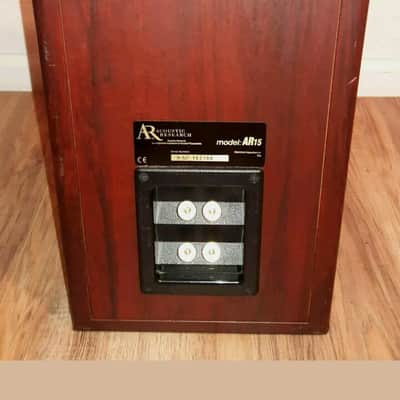Acoustic Research AR15 AR-15 Hi-Res single bookshelf monitor audiophile speaker! AR15 AR 15 Cherry image 7