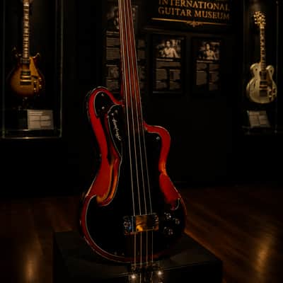 AMPEG AUB-1 1966 Fretless. SN: 30 Very early build. Extremely Rare. image 2