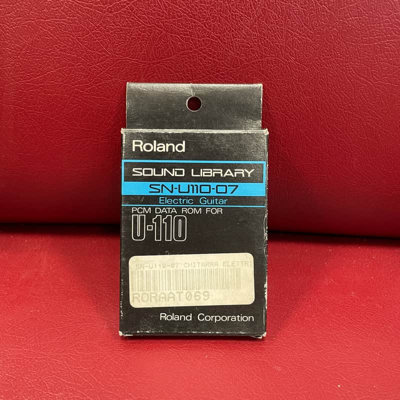 ORIGINAL BOX Roland SN-U110-07 Electric Guitar Sound Library image 1
