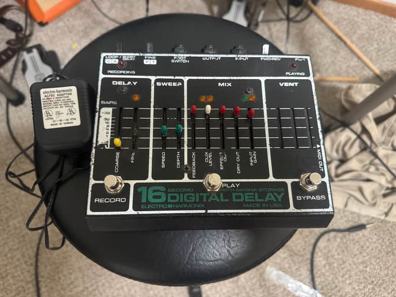 Electro-Harmonix 16 Second Digital Delay Reissue 2000s - Metal image 1