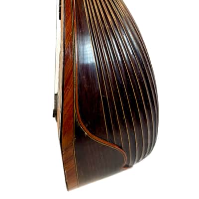 C.A. Kisslinger Decorated Curved-Ribs Mandolin, 1901 image 8