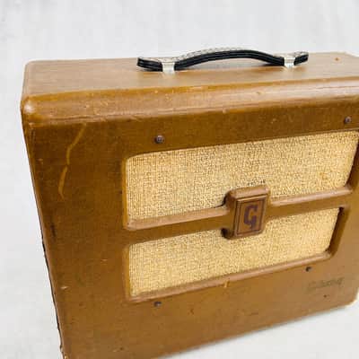Gibson BR-6 1x10" Combo Amplifier 1950 - Brown image 3