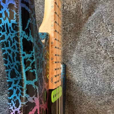 Kiesel Osiris Multiscale OM6 6-String Electric Guitar Crackle Finish USA American Fanned Frets 2020 image 19