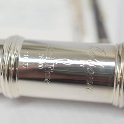 Lightly Used Pearl Belsona Silver Plated Student Flute w/ Case image 8