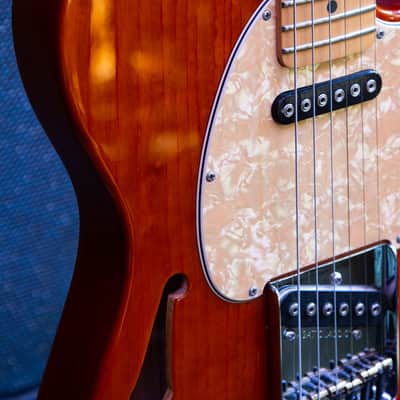 G&L ASAT Classic Semi-Hollow 1999 - Clear Orange image 5